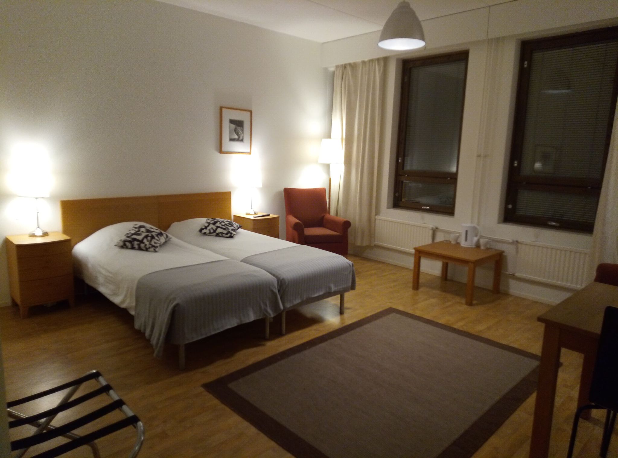 Hostellihuone kahdelle henkilölle