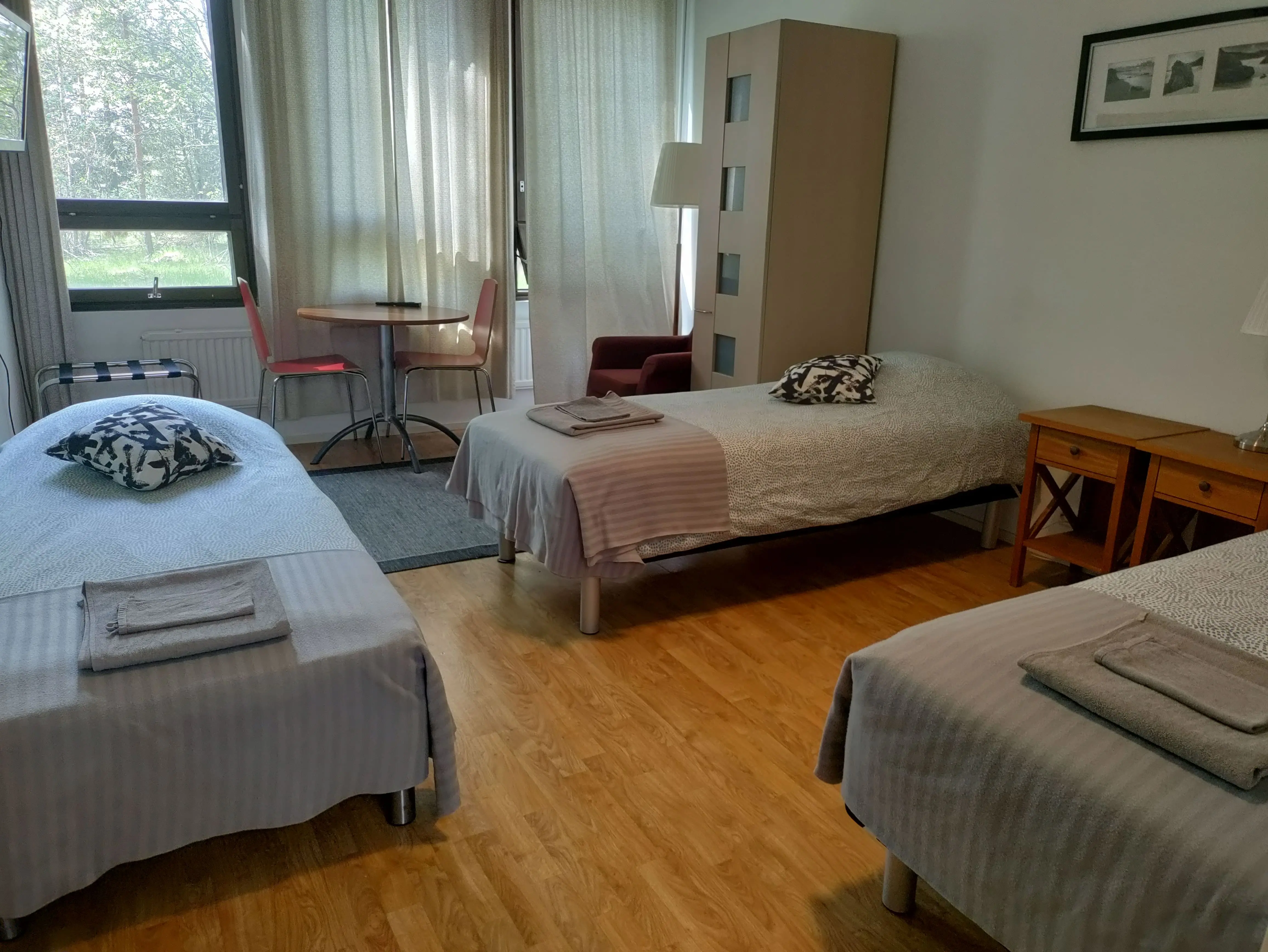 Hostel huone kolmelle